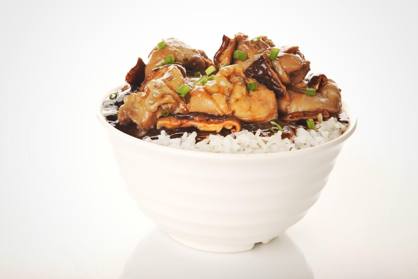 Tin Hao Dimsum Mushroom Chicken Rice