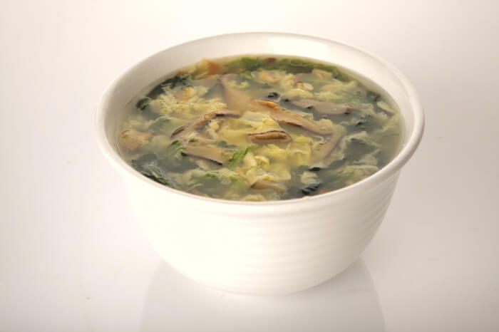 Tin Hao Dimsum Spinach Shitake Soup
